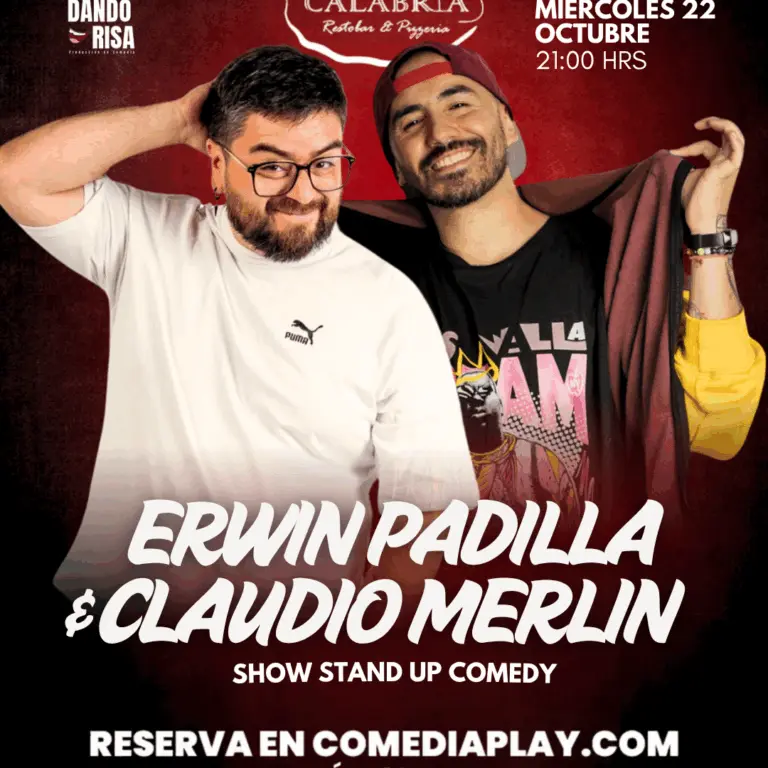 Erwin Padilla y Claudio Merlin en Calabria, Miércoles 22 de Octubre