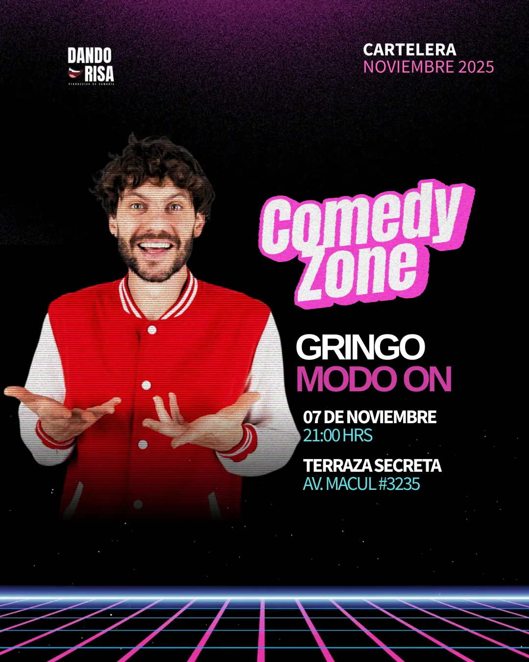 Gringo Mode On en Terraza Secreta,