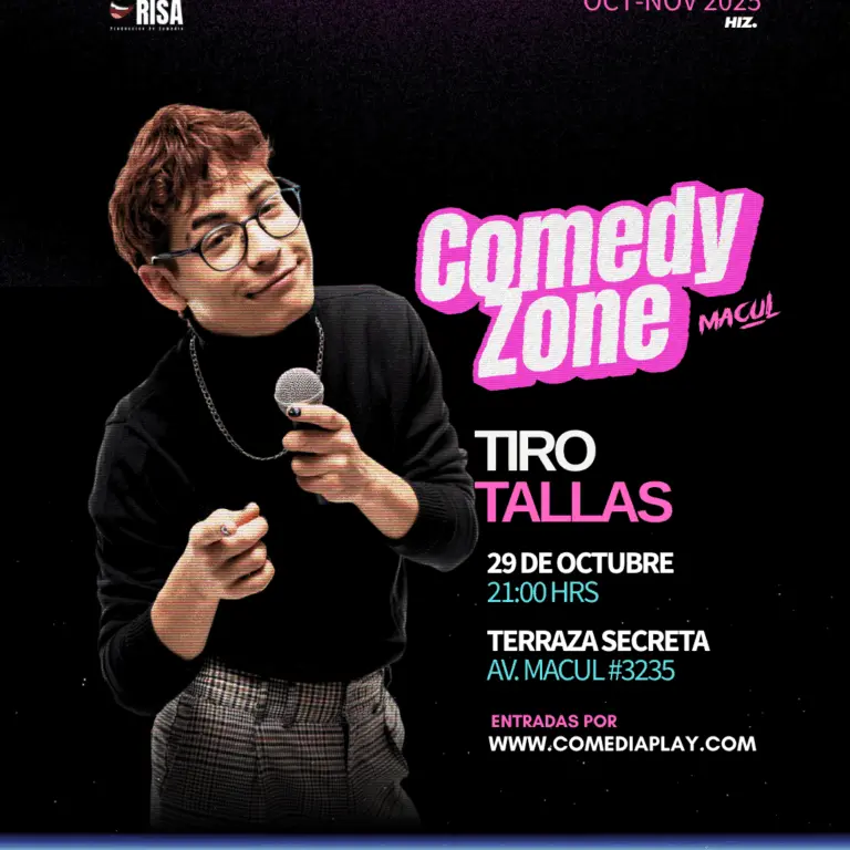 Tiro tallas en Terraza Secreta, Miércoles 29 de Octubre
