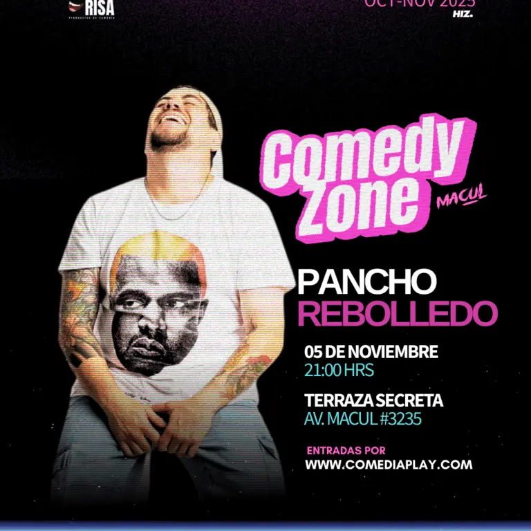 Pancho Rebolledo en Terraza Secreta, Miércoles 5 de Noviembre
